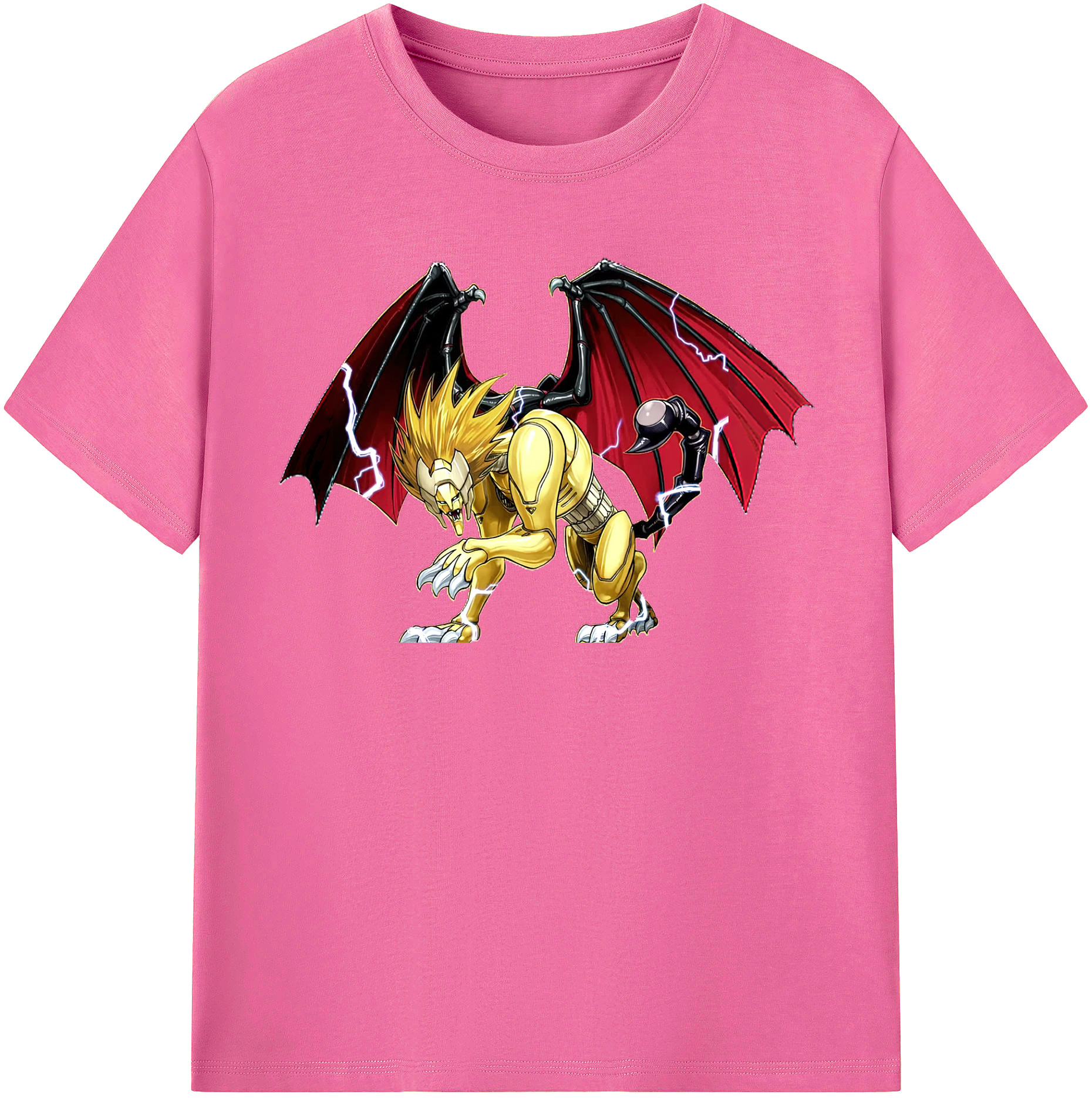 （画像用） 遊☆戯☆王 Yu-Gi-Oh! レディースカジュアルプリントTシャツ（綿100％）